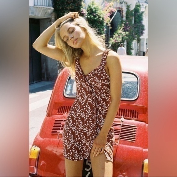 With Jean Bea Dress Mini Floral - Picture 1 of 5